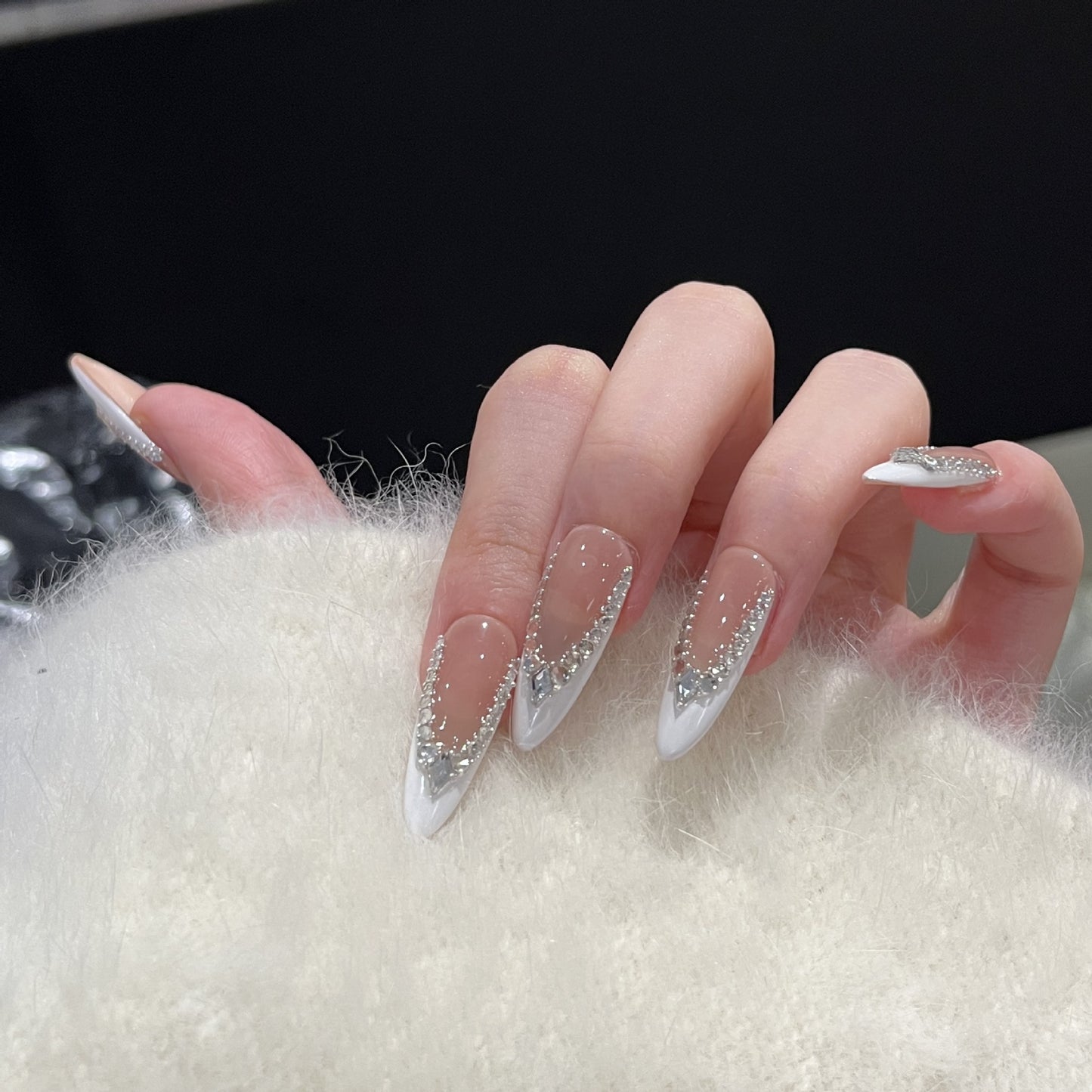 White French Crystal