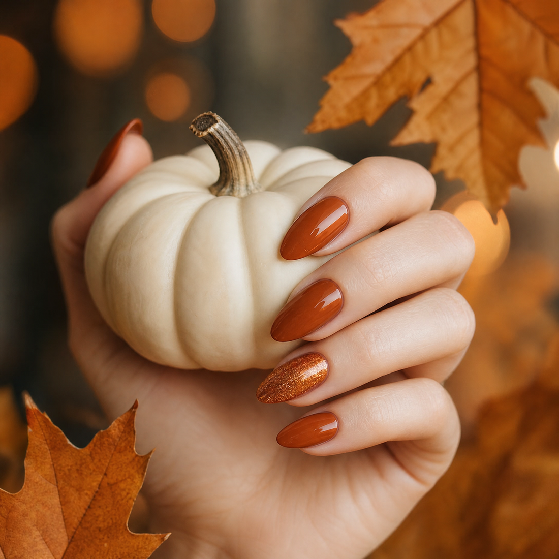 Thanksgiving Nails 2026: 8 Festive Press-On Styles