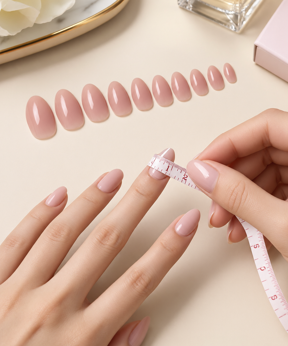 How to Find Your Perfect Press-On Nail Size (XS–L Chart)