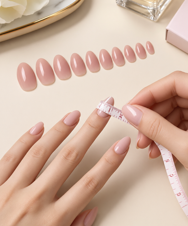 How to Find Your Perfect Press-On Nail Size (XS–L Chart)