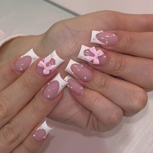Pink French Bow Pearl