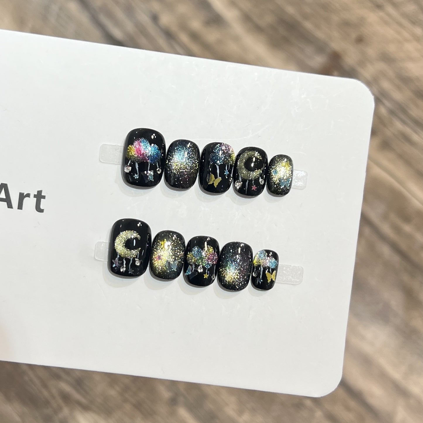 Cat Eye Aurora Hand-Painted