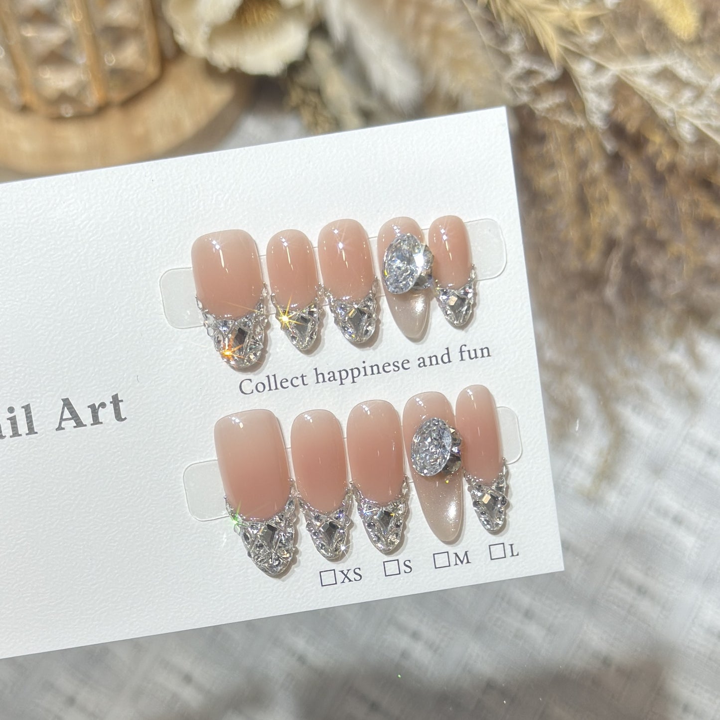 Silver French Crystal