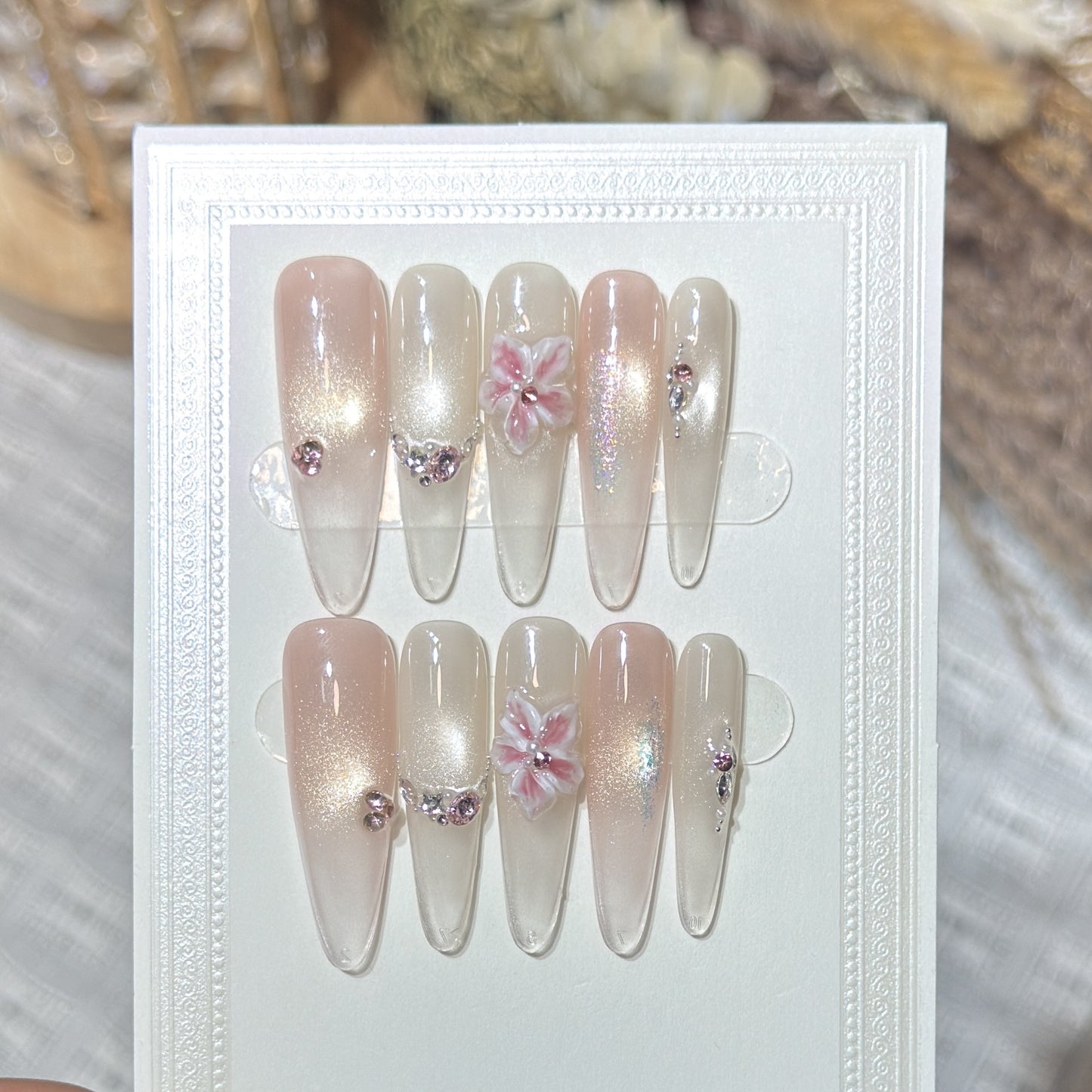 Cat Eye Floral 3D