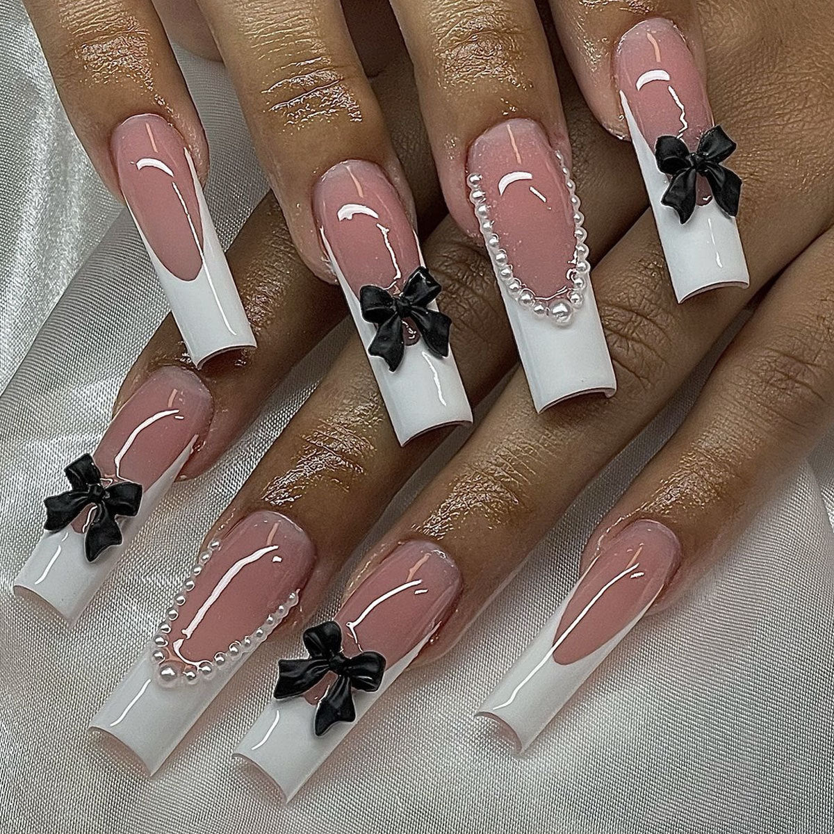 White French Butterfly Pearl 3D