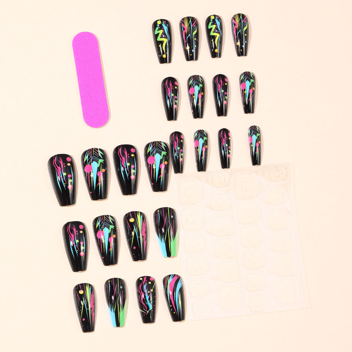 Marble Press-On Nails