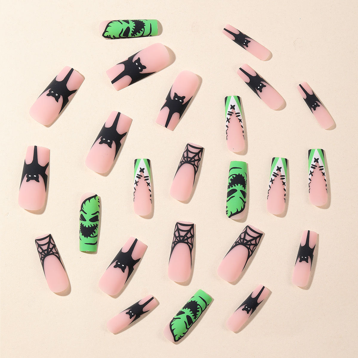 Green Coffin Spider Web