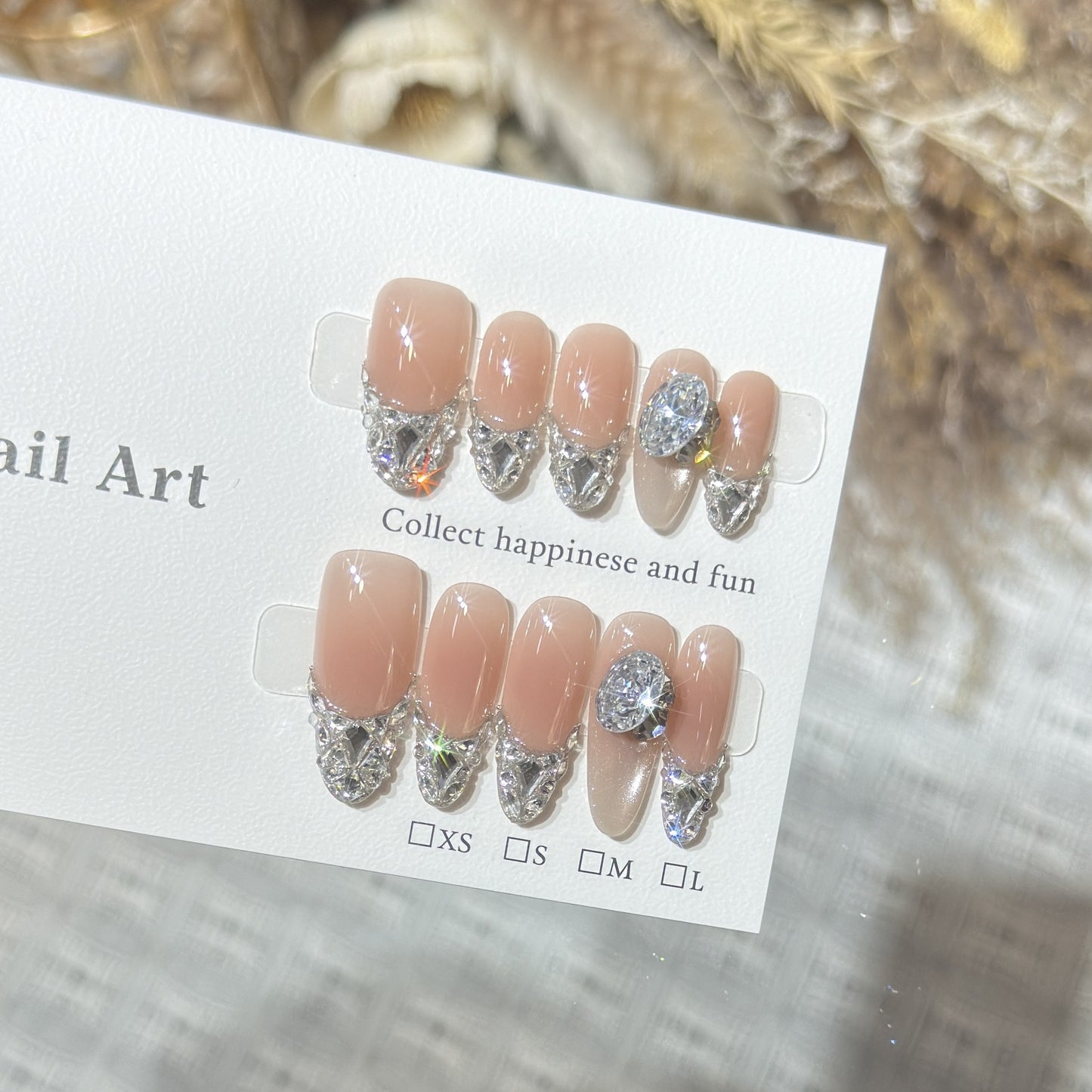 Silver French Crystal
