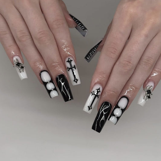 White French Zebra Stars
