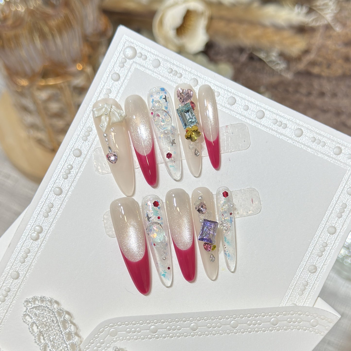 Cat Eye French Crystal