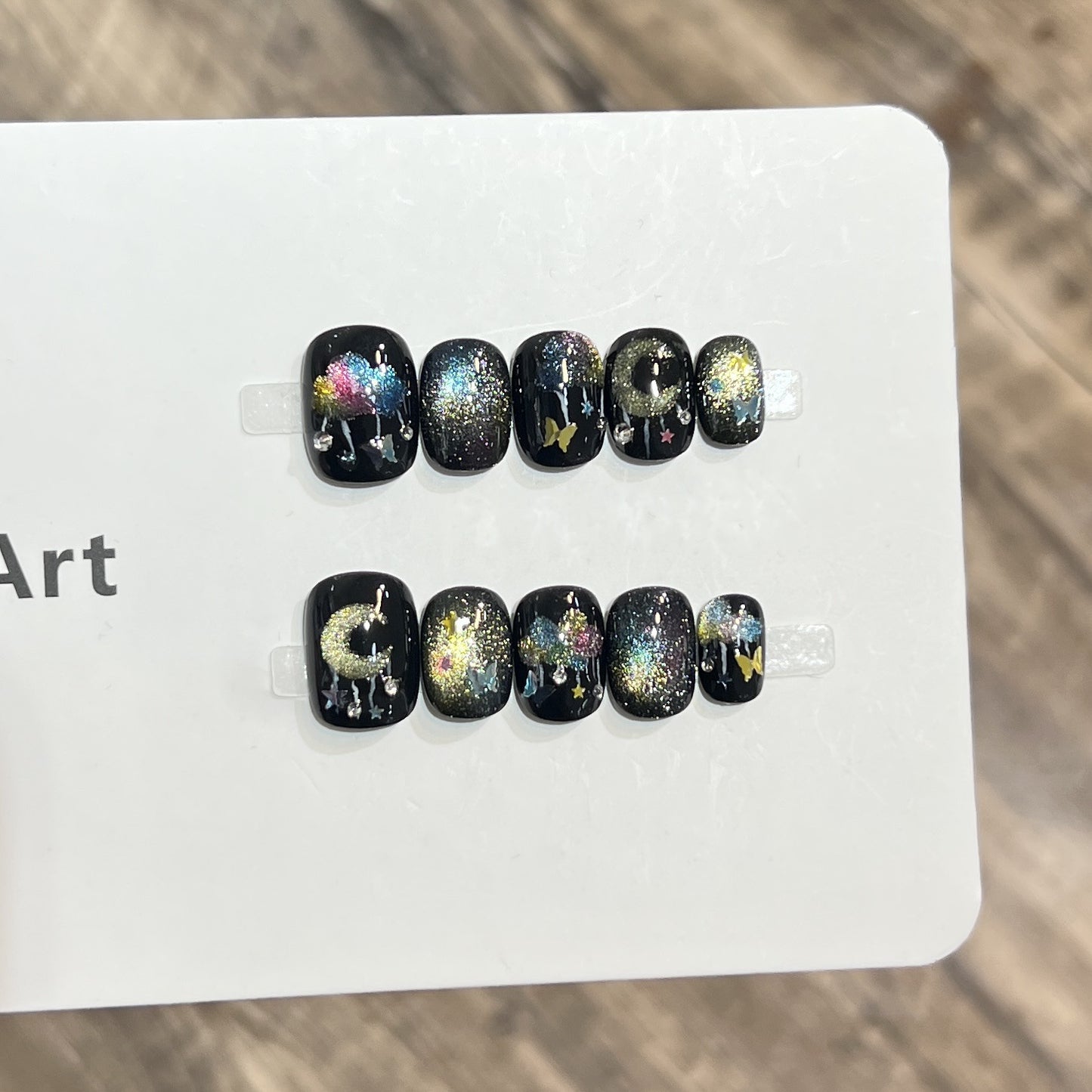 Cat Eye Aurora Hand-Painted