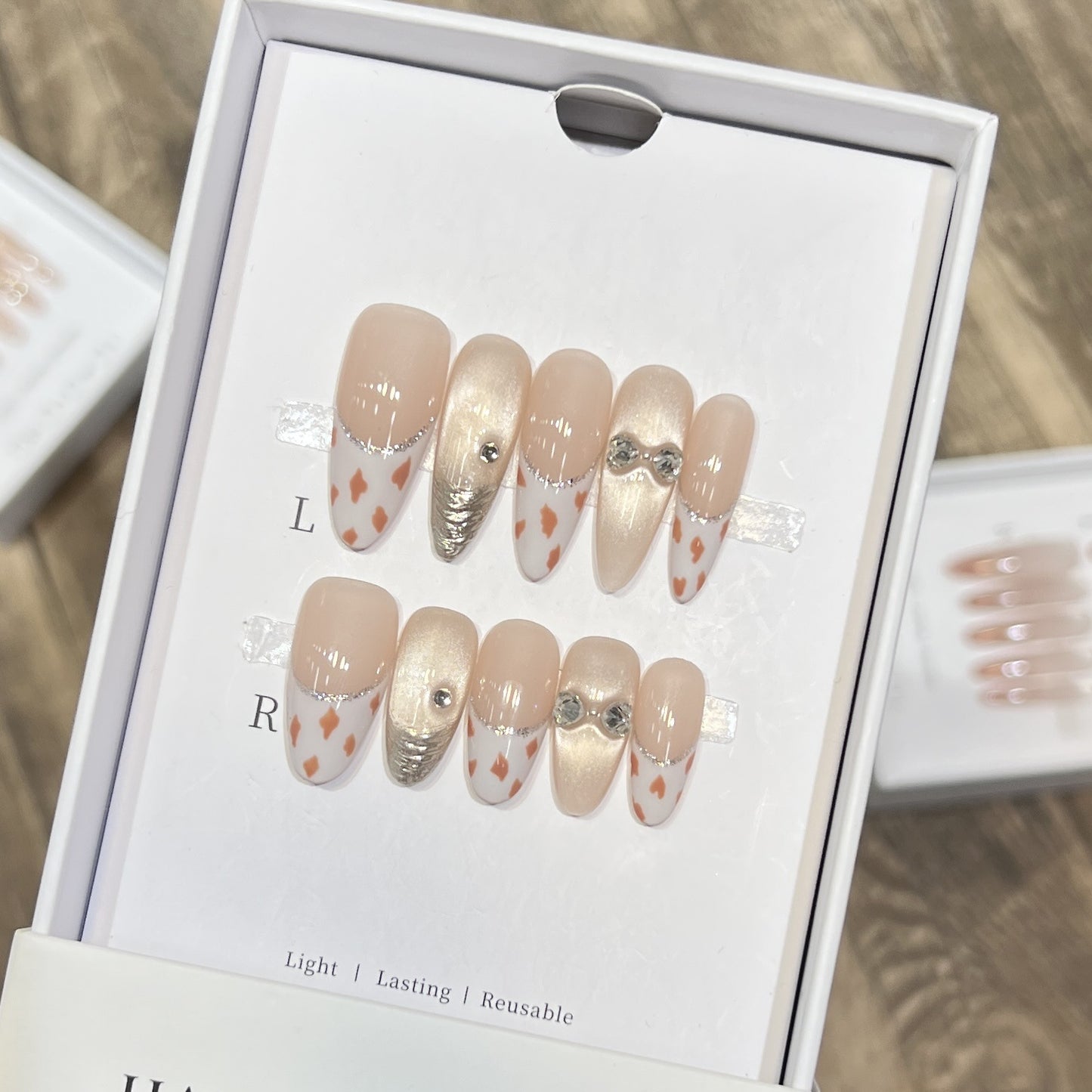 Nude Cat Eye French Butterfly