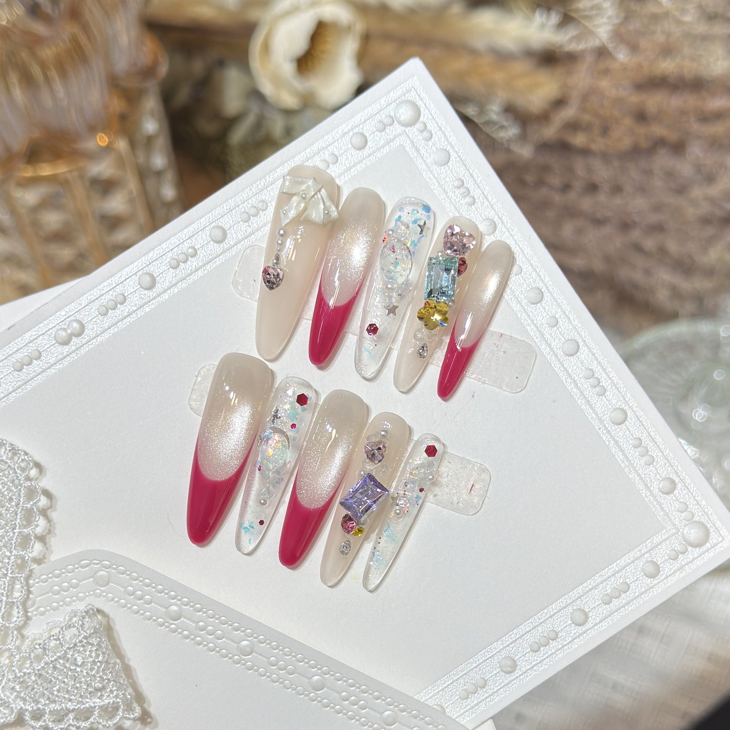 Cat Eye French Crystal