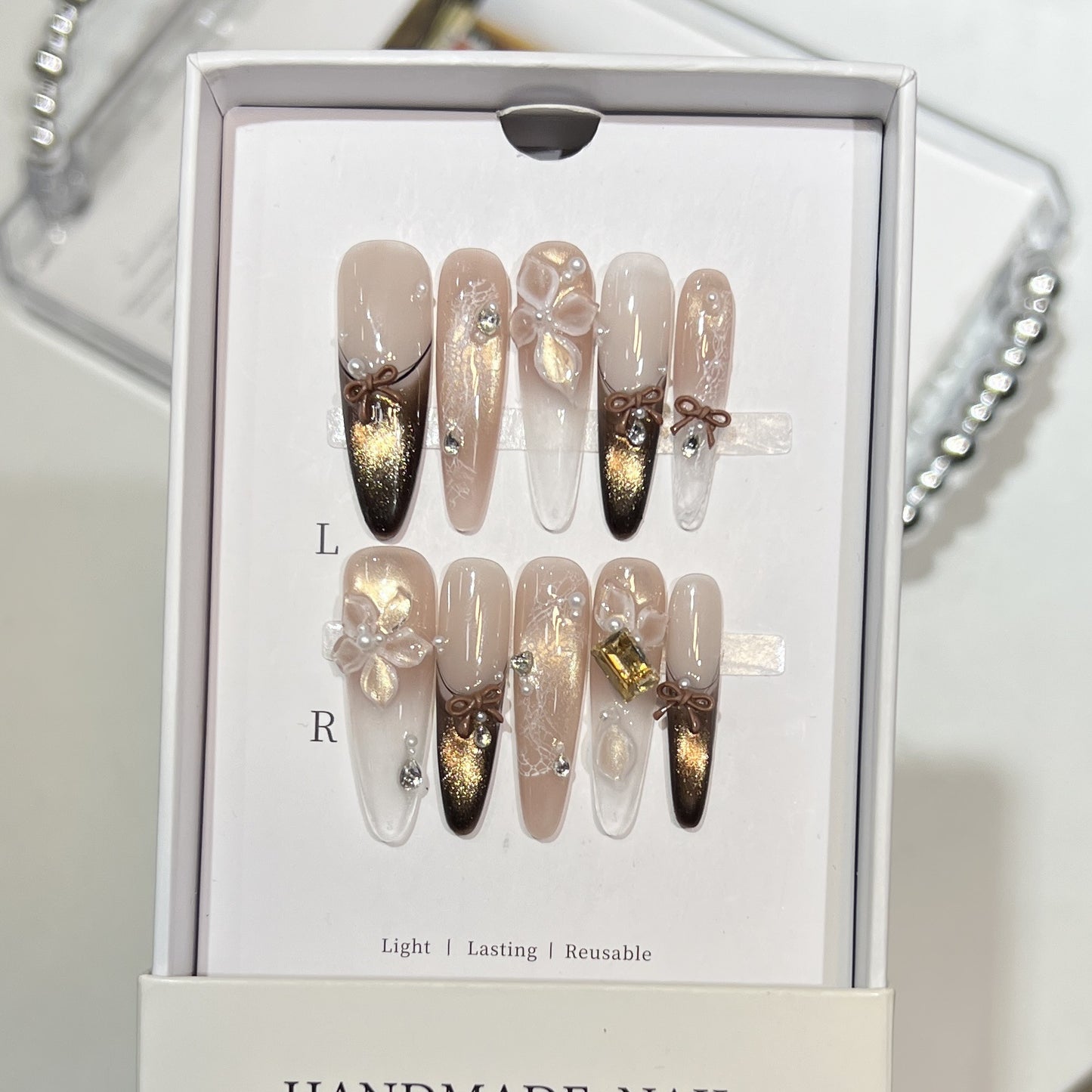 Cat Eye French Floral