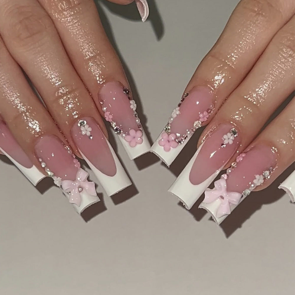 White Jelly French Bow Floral