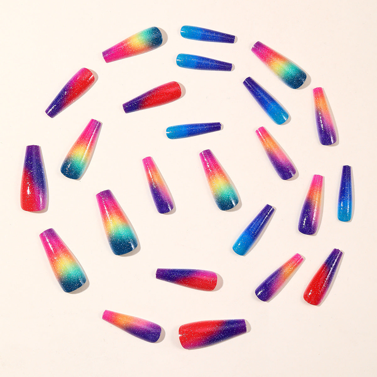 Gradient Press-On Nails