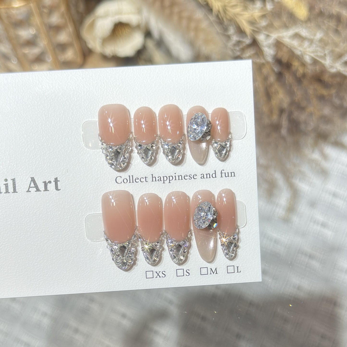 Silver French Crystal