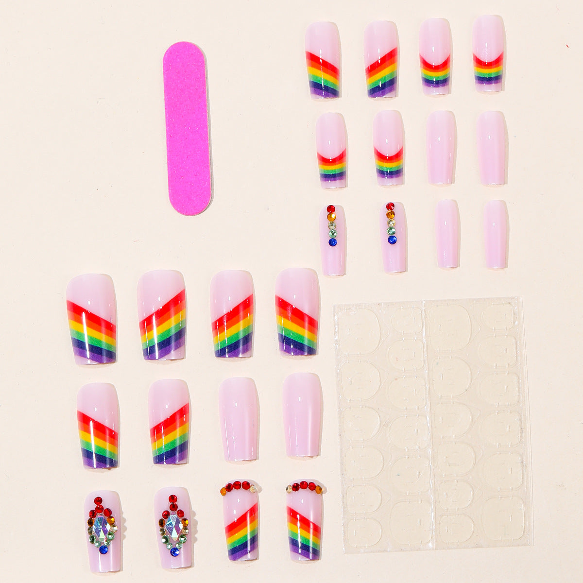 French Press-On Nails