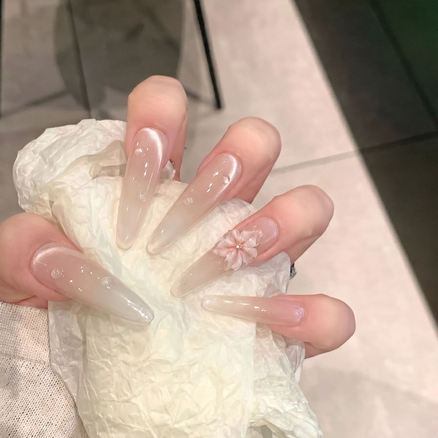 Cat Eye French Floral