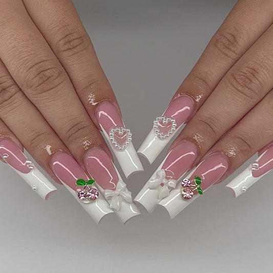 Pink Jelly French Bow Pearl