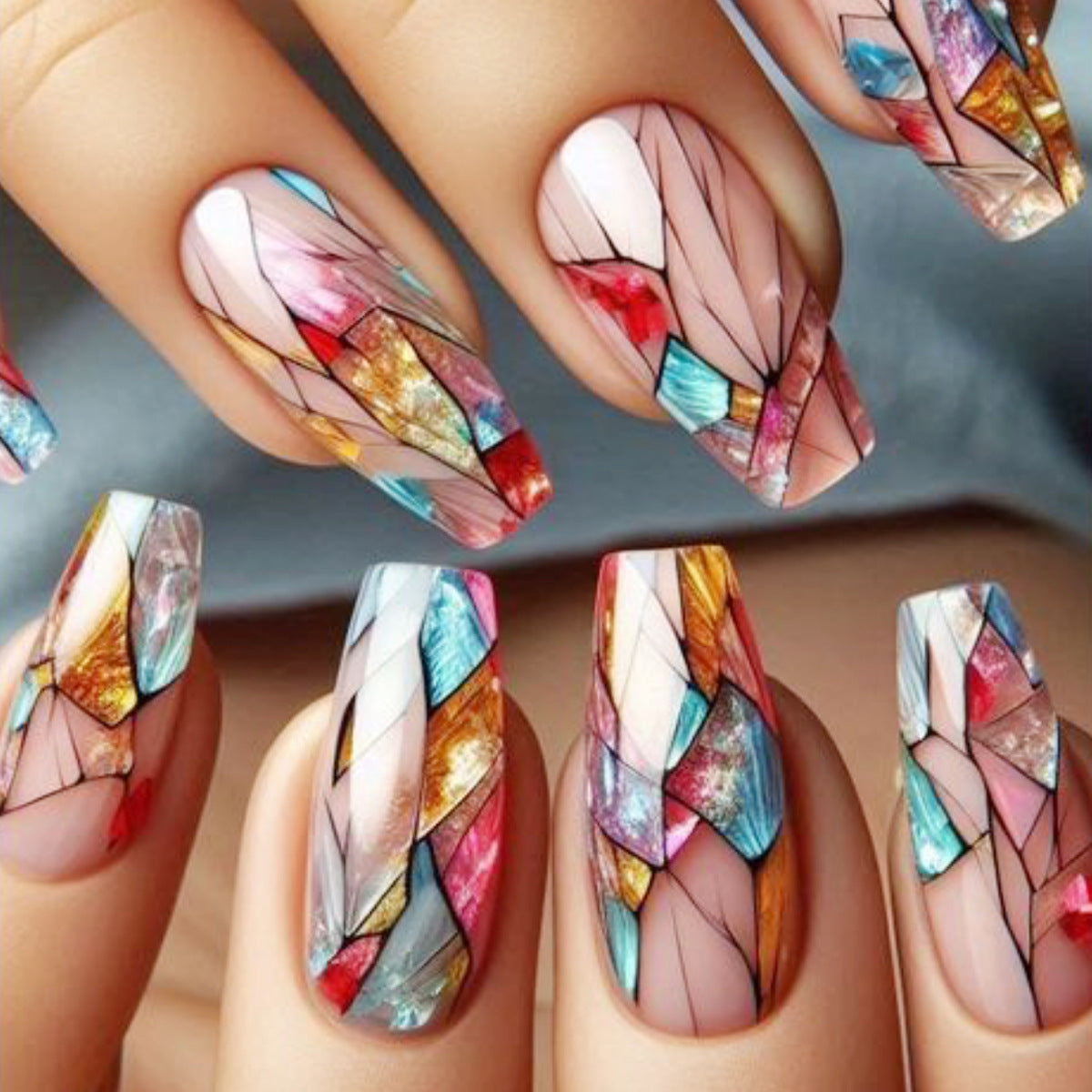 Nude Press-On Nails