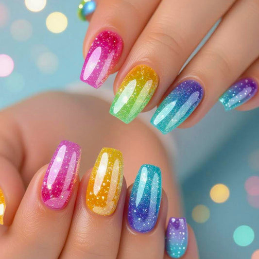 Pink Gradient Glitter
