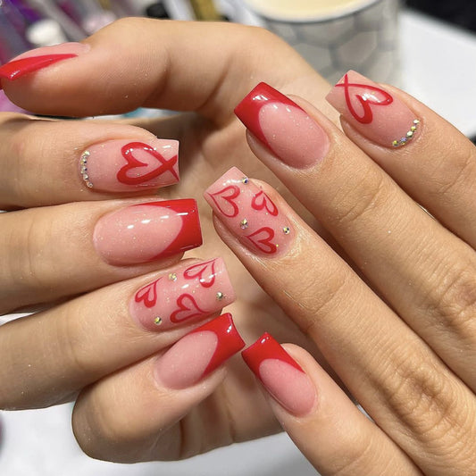 Red French Heart