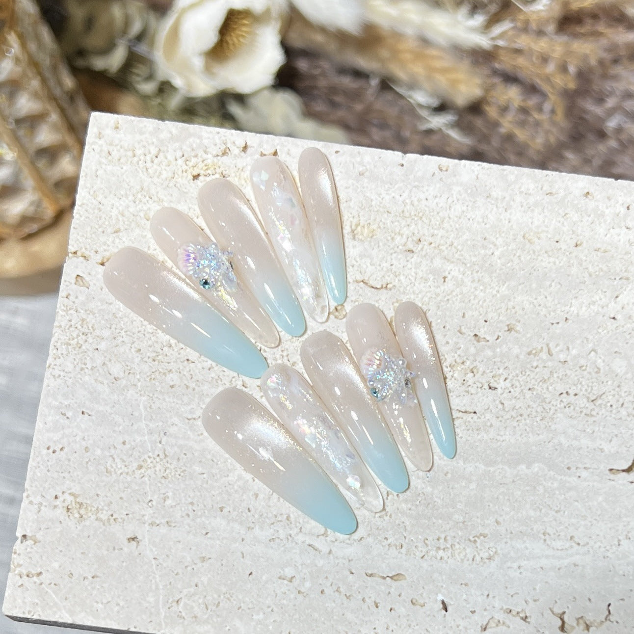Blue Cat Eye Jelly French