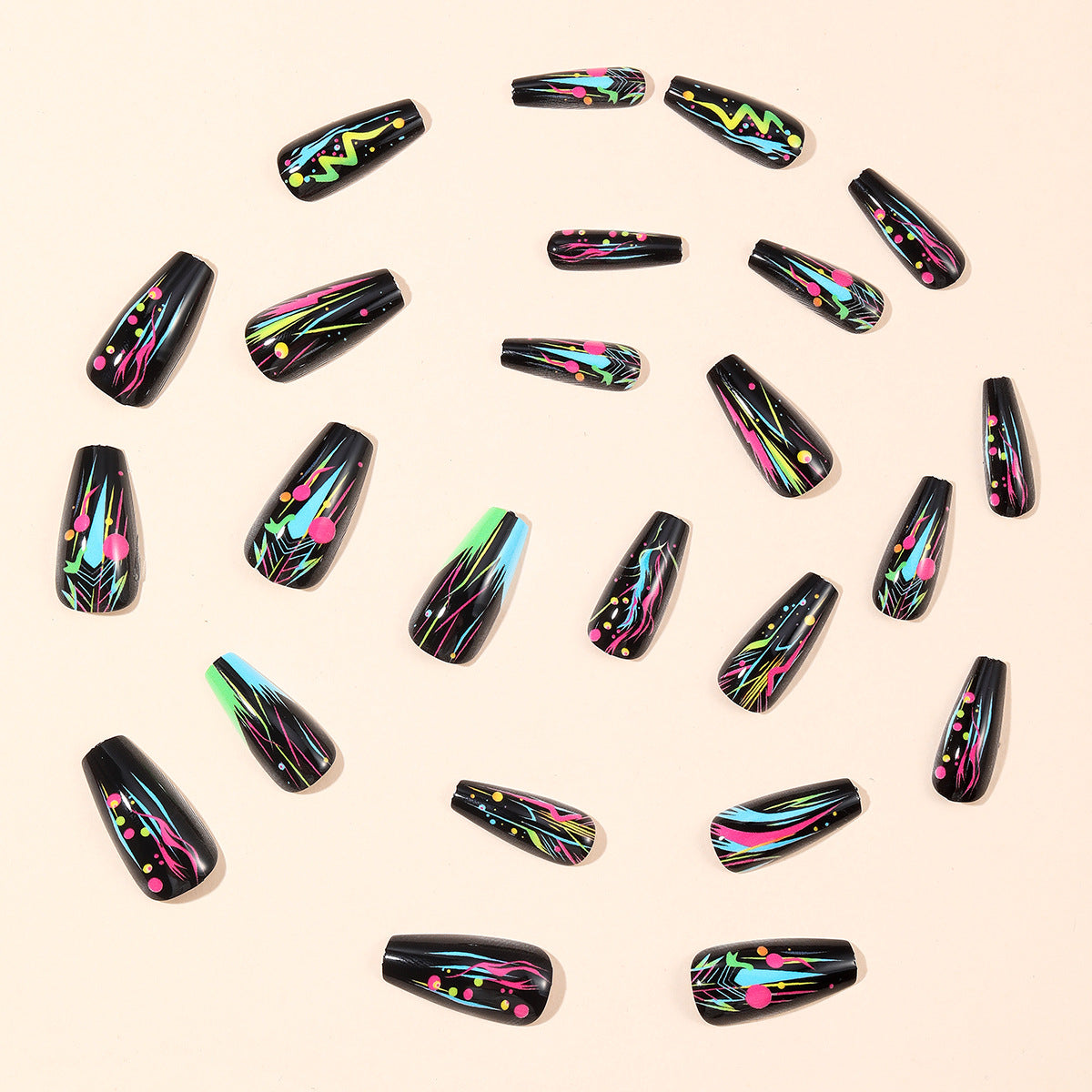 Marble Press-On Nails