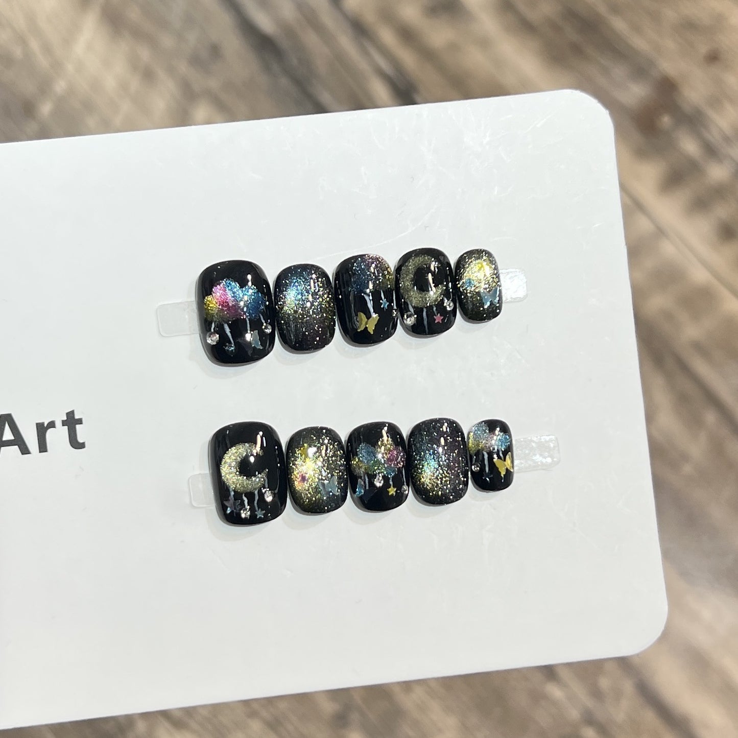 Cat Eye Aurora Hand-Painted