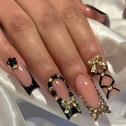 Black French Bow Floral