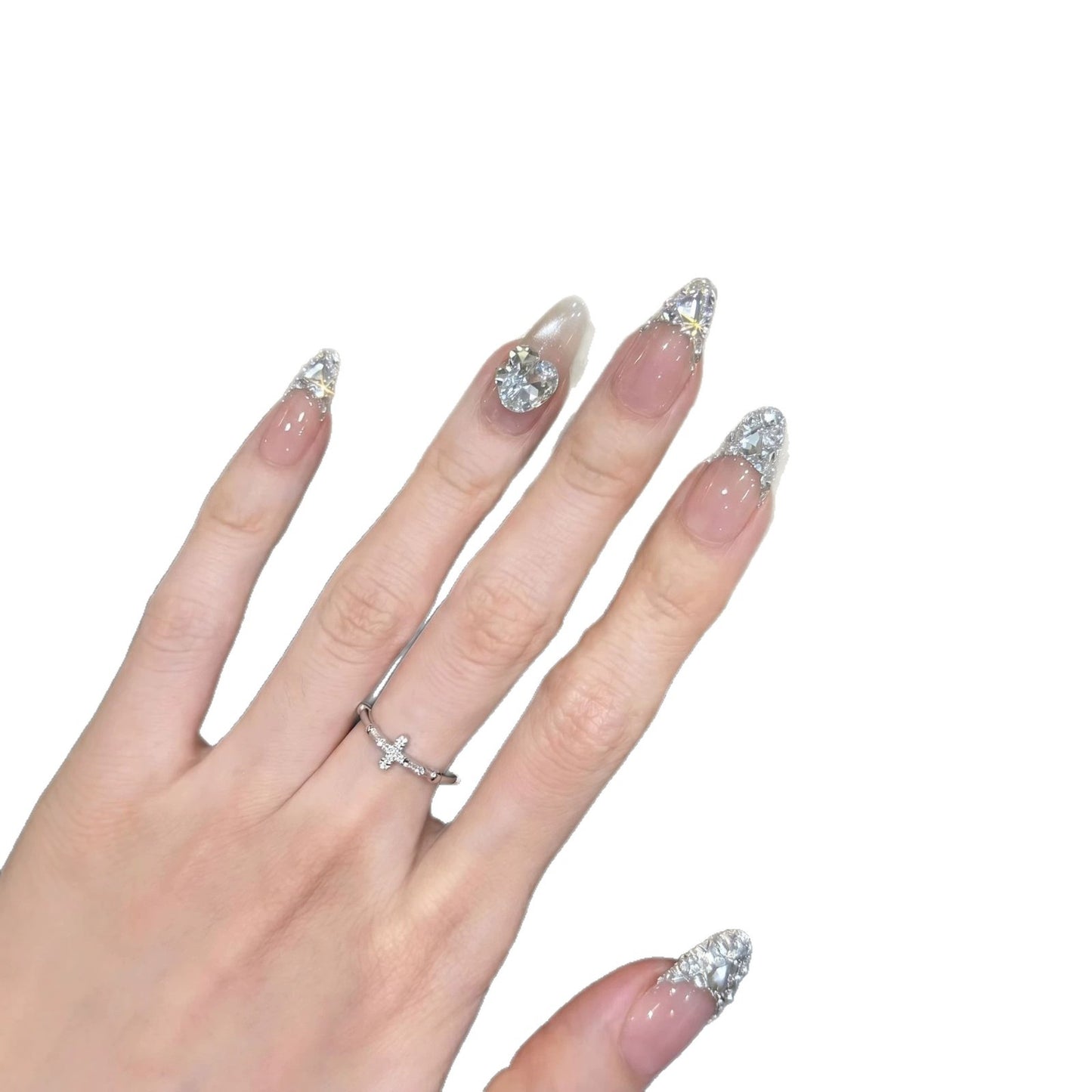 Silver French Crystal