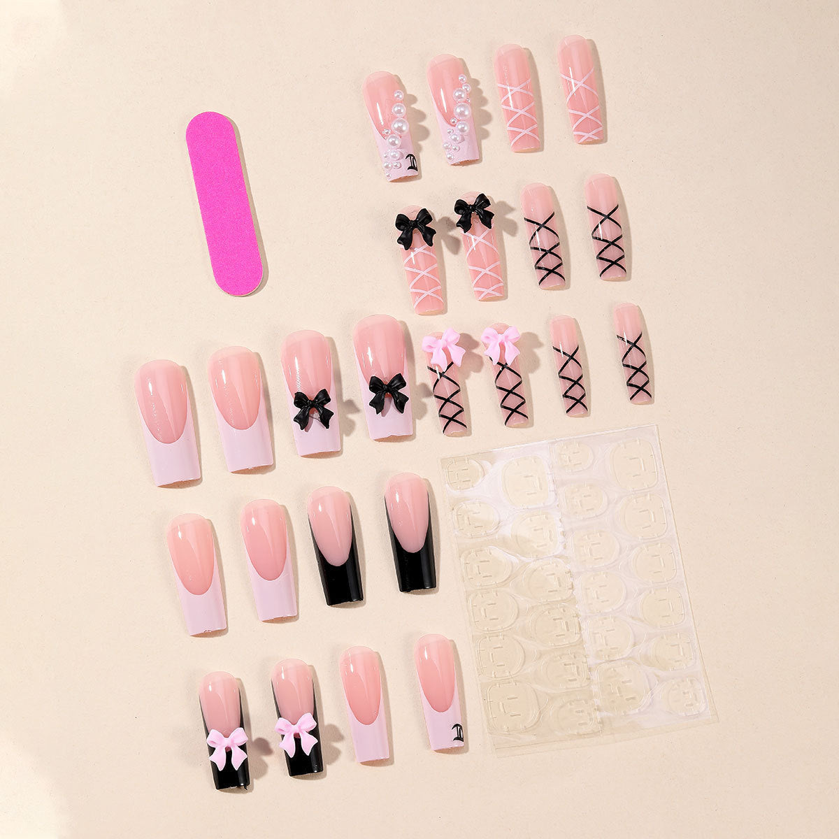 Pink French Bow Pearl