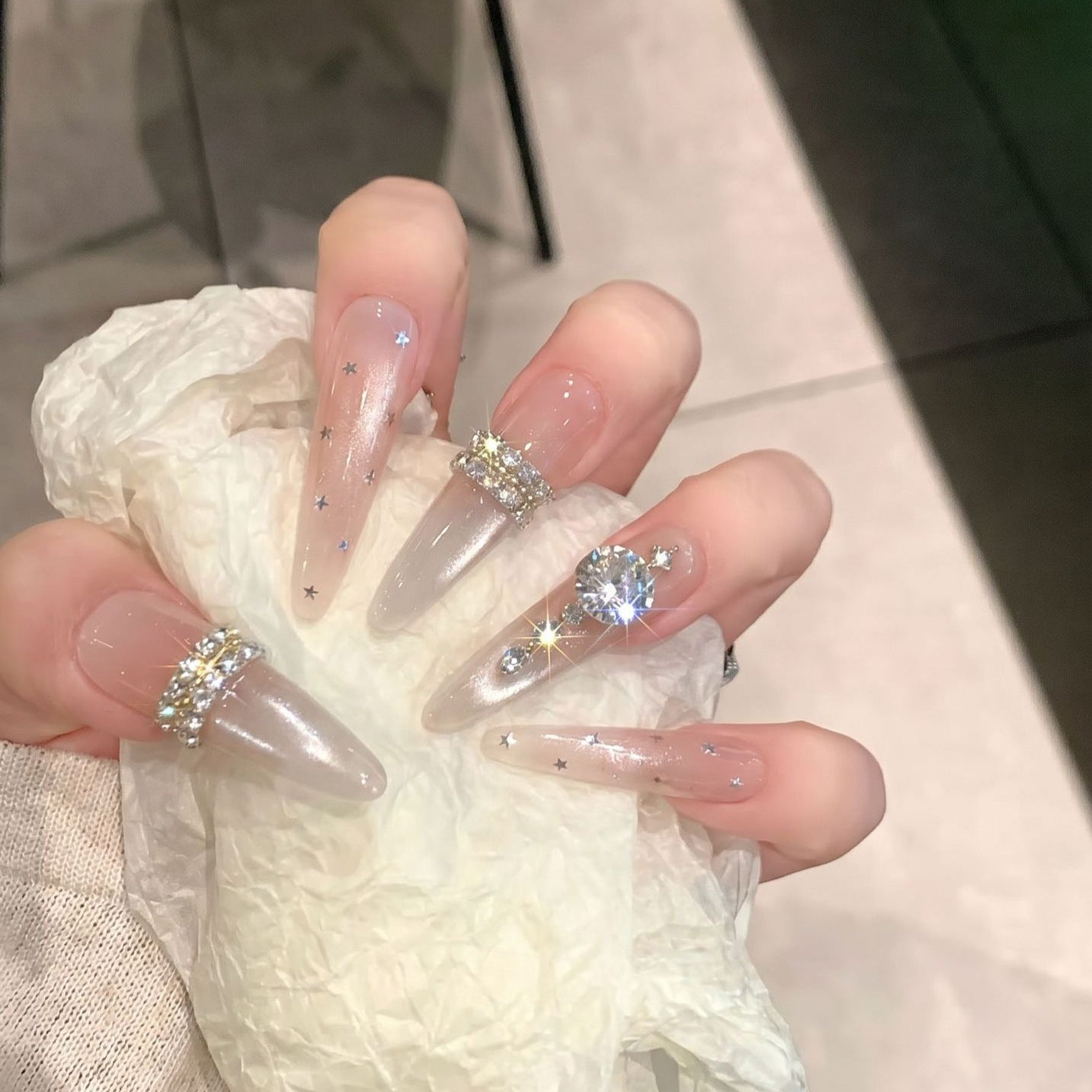 Nude Cat Eye Jelly French