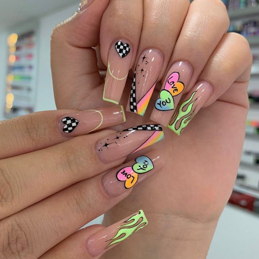 French Heart Plaid
