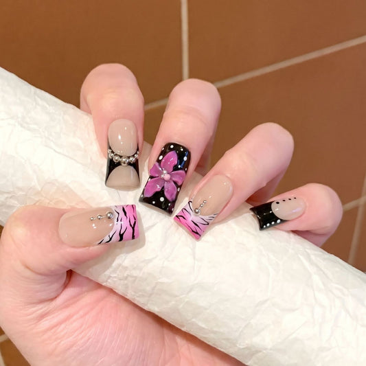Purple French Floral