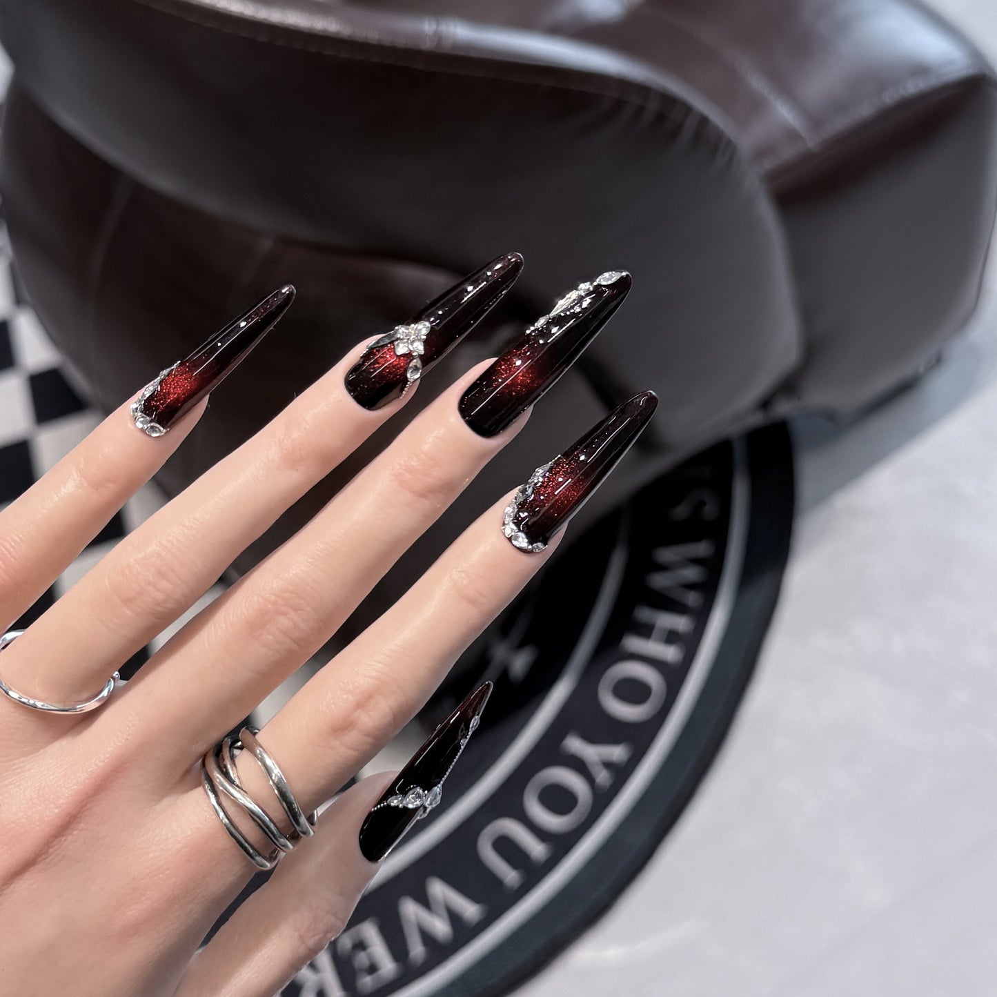 Red Cat Eye Crystal