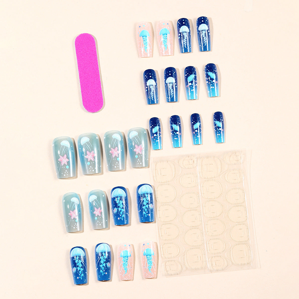 Ocean Press-On Nails