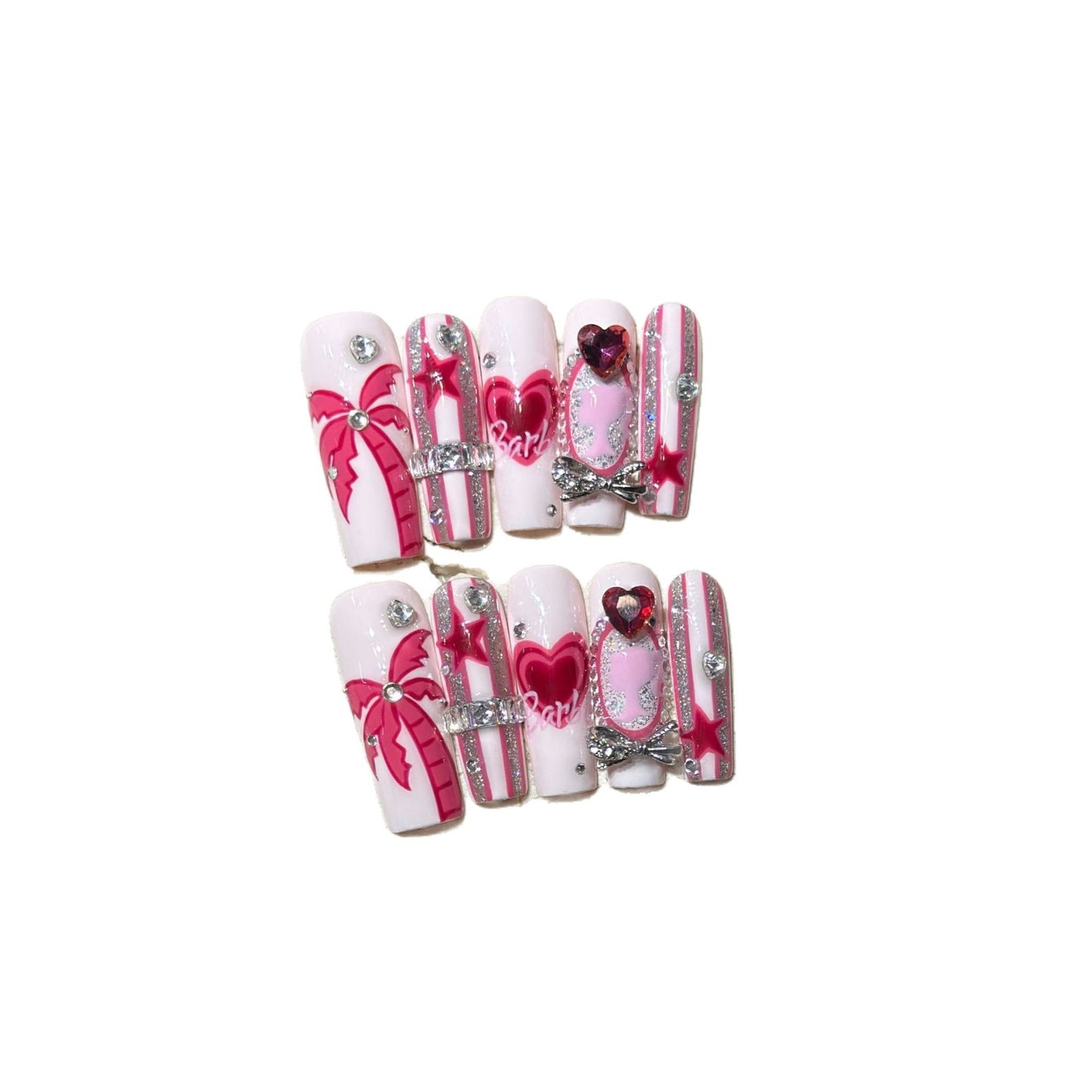 Pink Heart Crystal