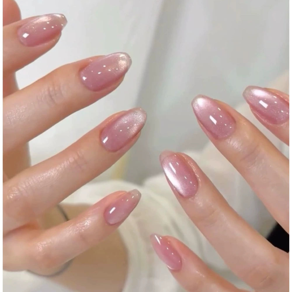 Cat Eye Almond Press-On Nails