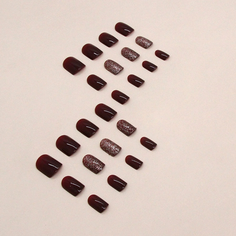 White Press-On Nails