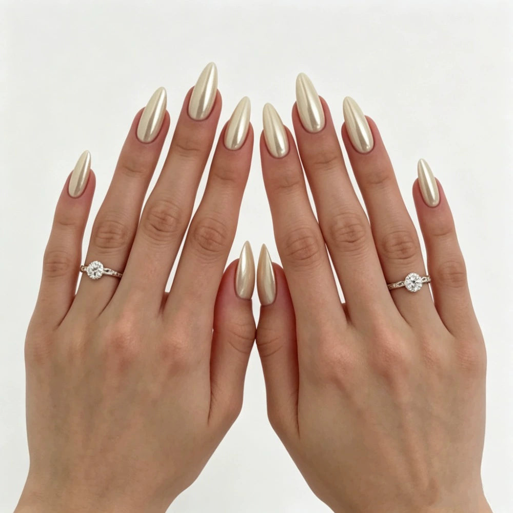 Almond Press-On Nails