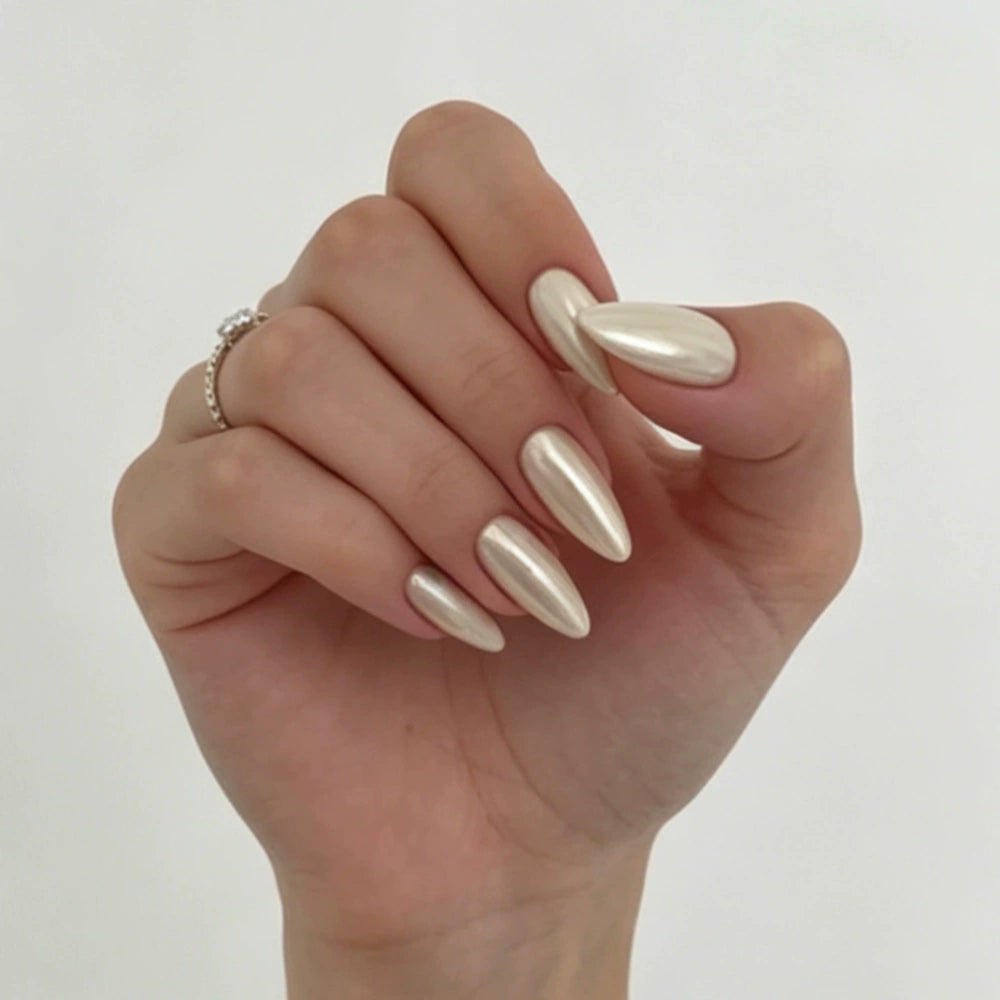 Almond Press-On Nails