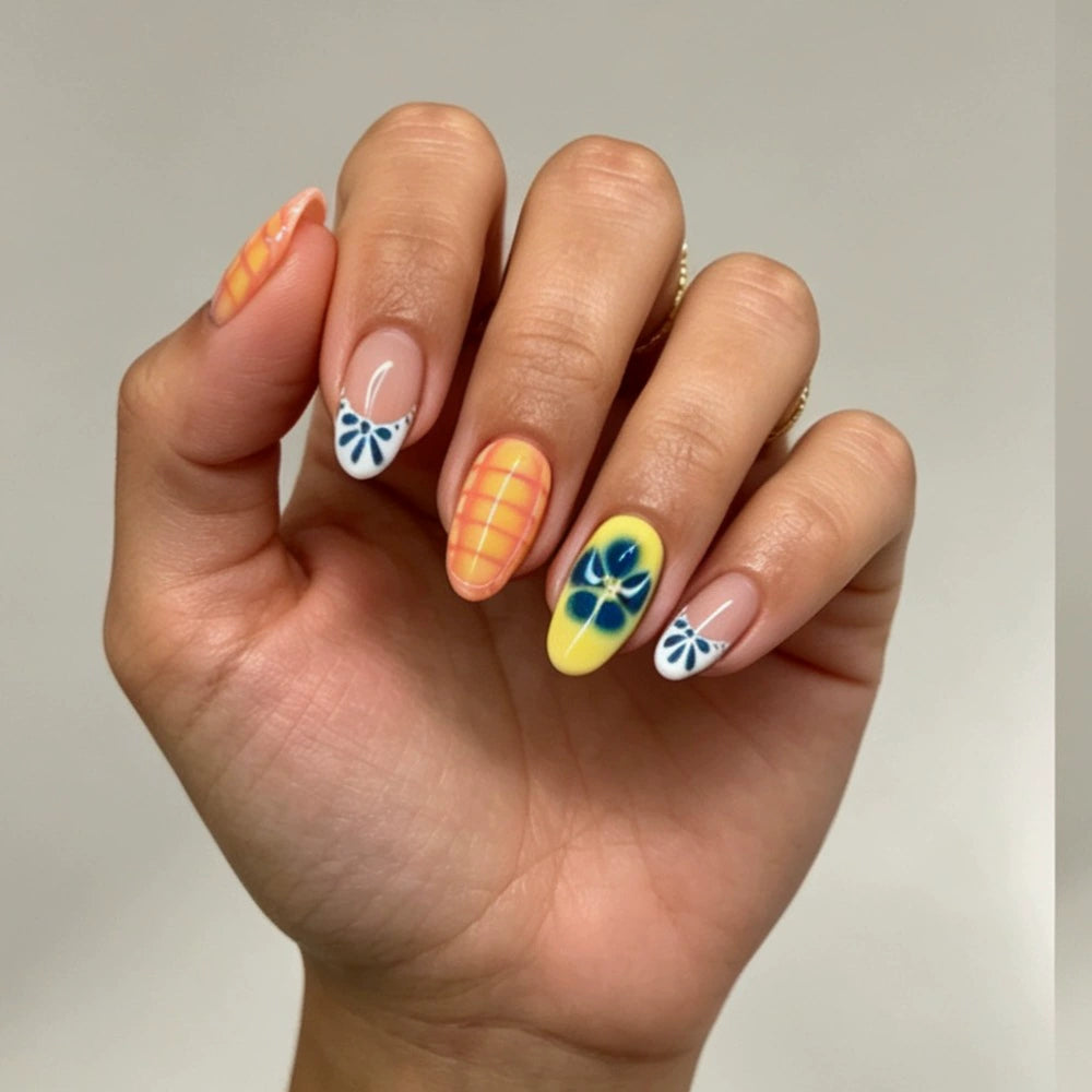 Short Square Press-On Nails