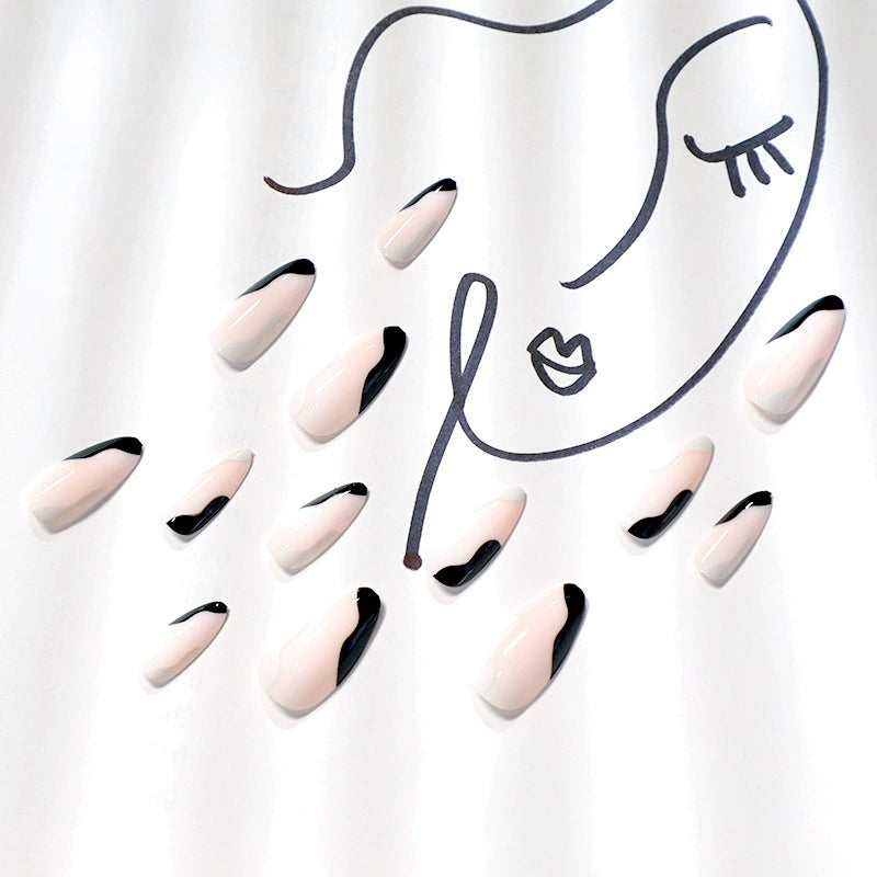 White French Press-On Nails