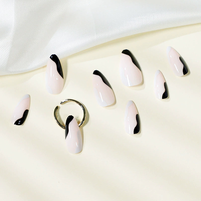 White French Press-On Nails