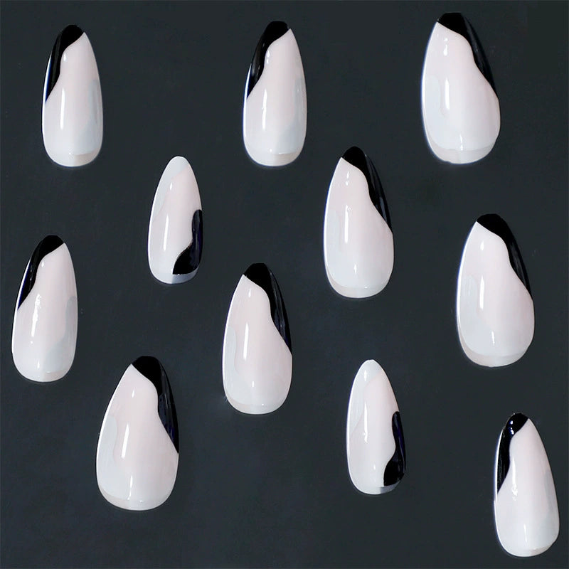 White French Press-On Nails