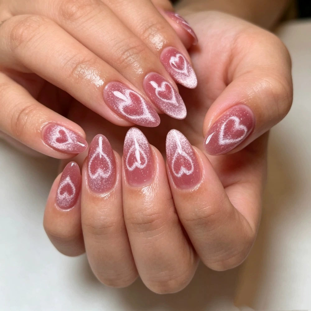 Cat Eye Almond Press-On Nails