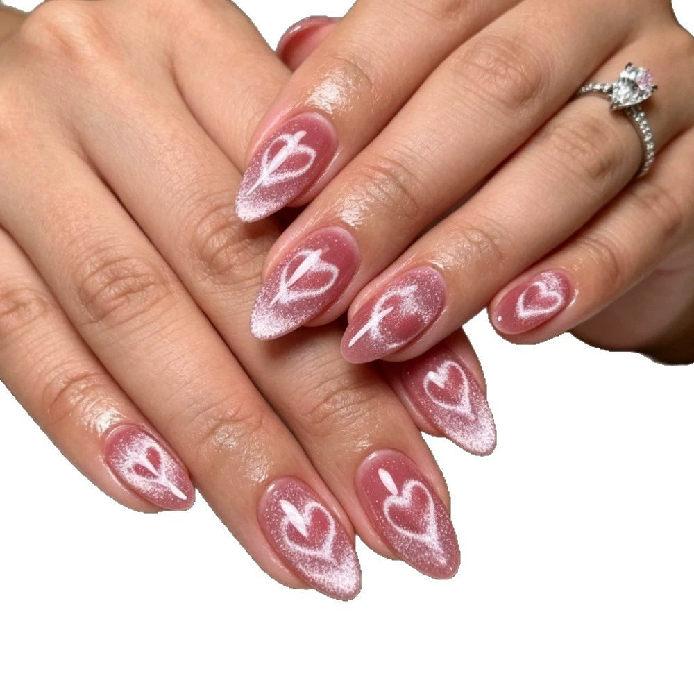 Cat Eye Almond Press-On Nails