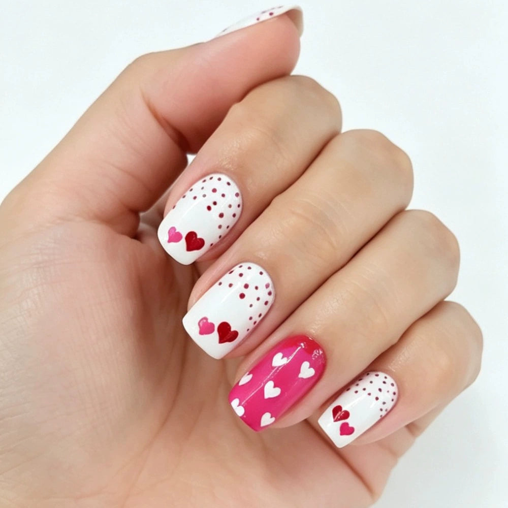 Pink Press-On Nails